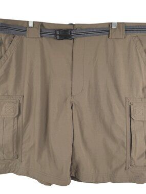 Duluth Dry on the Fly 9" Cargo Shorts Mens 3XL Brown Taupe Outdoor NWOT SS-2269